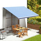 Replacement fabric for yellow and white awning 4.5x3.5 m