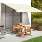 Replacement fabric for yellow and white awning 4.5x3.5 m