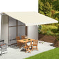 Replacement fabric for yellow and white awning 4.5x3.5 m