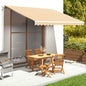 Replacement fabric for yellow and white awning 4.5x3.5 m