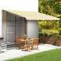 Replacement fabric for yellow and white awning 4.5x3.5 m
