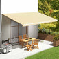Replacement fabric for yellow and white awning 4.5x3.5 m