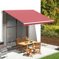 Replacement fabric for yellow and white awning 4.5x3.5 m