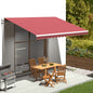 Replacement fabric for yellow and white awning 4.5x3.5 m