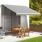 Replacement fabric for yellow and white awning 4.5x3.5 m
