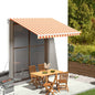 Replacement fabric for yellow and white awning 4.5x3.5 m