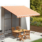 Replacement fabric for yellow and white awning 4.5x3.5 m