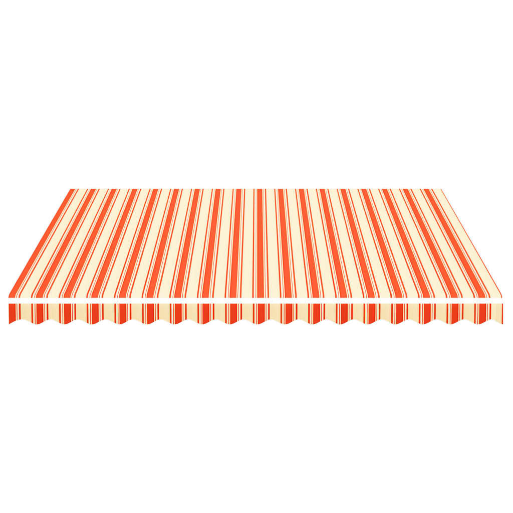 Tela de repuesto para toldo amarillo y naranja 4x3,5 m