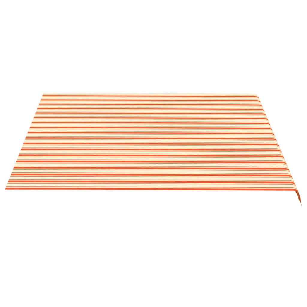 Tela de repuesto para toldo amarillo y naranja 4x3,5 m
