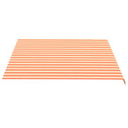 Tela de repuesto para toldo amarillo y naranja 4x3,5 m