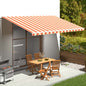 Replacement fabric for yellow and white awning 4.5x3.5 m