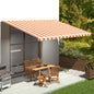 Replacement fabric for yellow and white awning 4.5x3.5 m