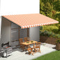 Replacement fabric for yellow and white awning 4.5x3.5 m