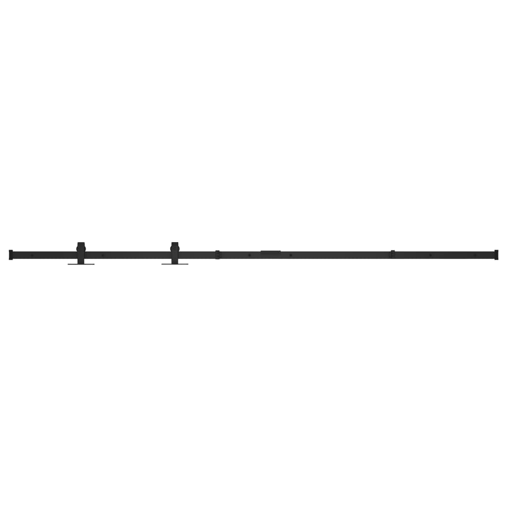 122 cm carbon steel mini sliding closet door kit