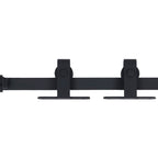 122 cm carbon steel mini sliding closet door kit