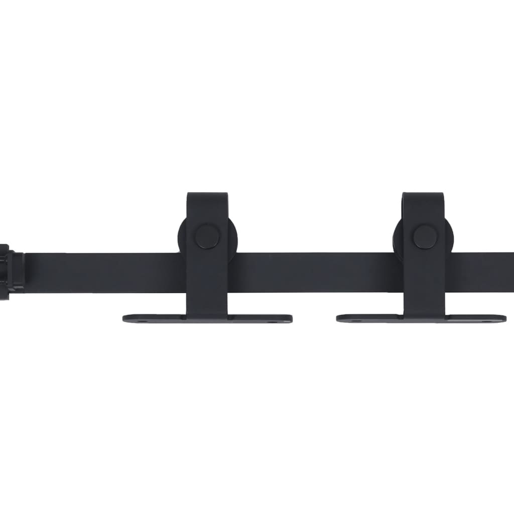 122 cm carbon steel mini sliding closet door kit