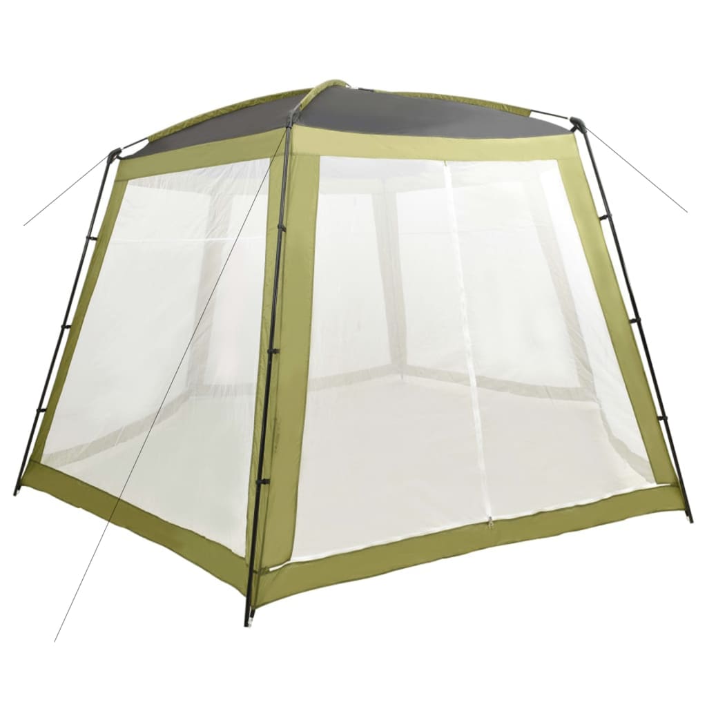 Tenda para piscina de tecido amarelo 500x433x250 cm
