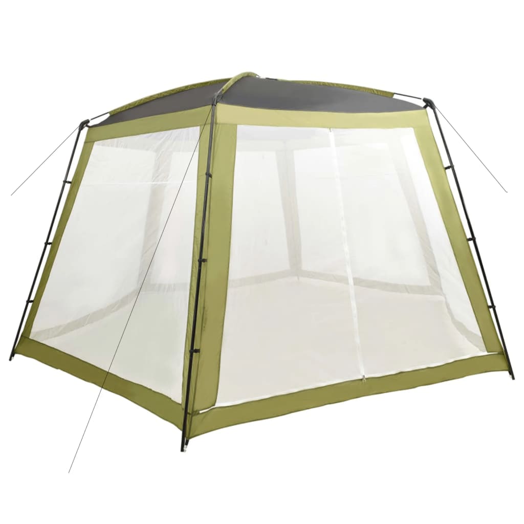 Tenda para piscina de tecido amarelo 500x433x250 cm