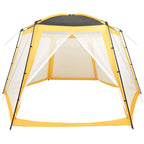Carpa para piscina de tela amarilla 500x433x250 cm