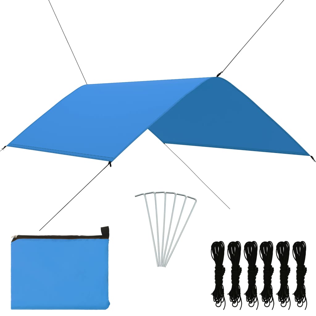 Toldo de jardín amarillo 3x2 m