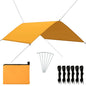 Yellow garden awning 3x2 m