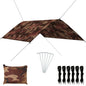 Lona de exterior camuflaje 3x2 m