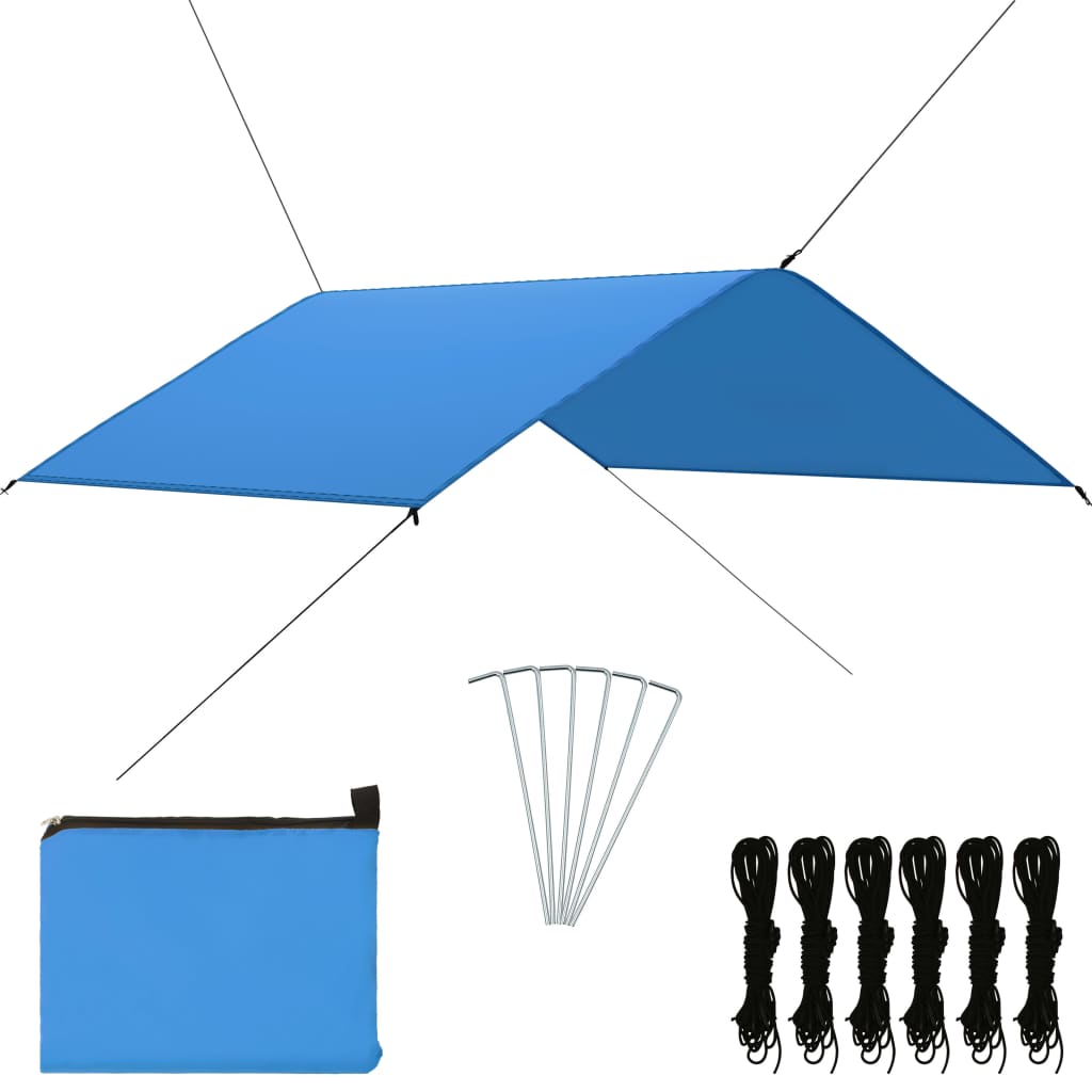 Toldo de jardín amarillo 3x2 m