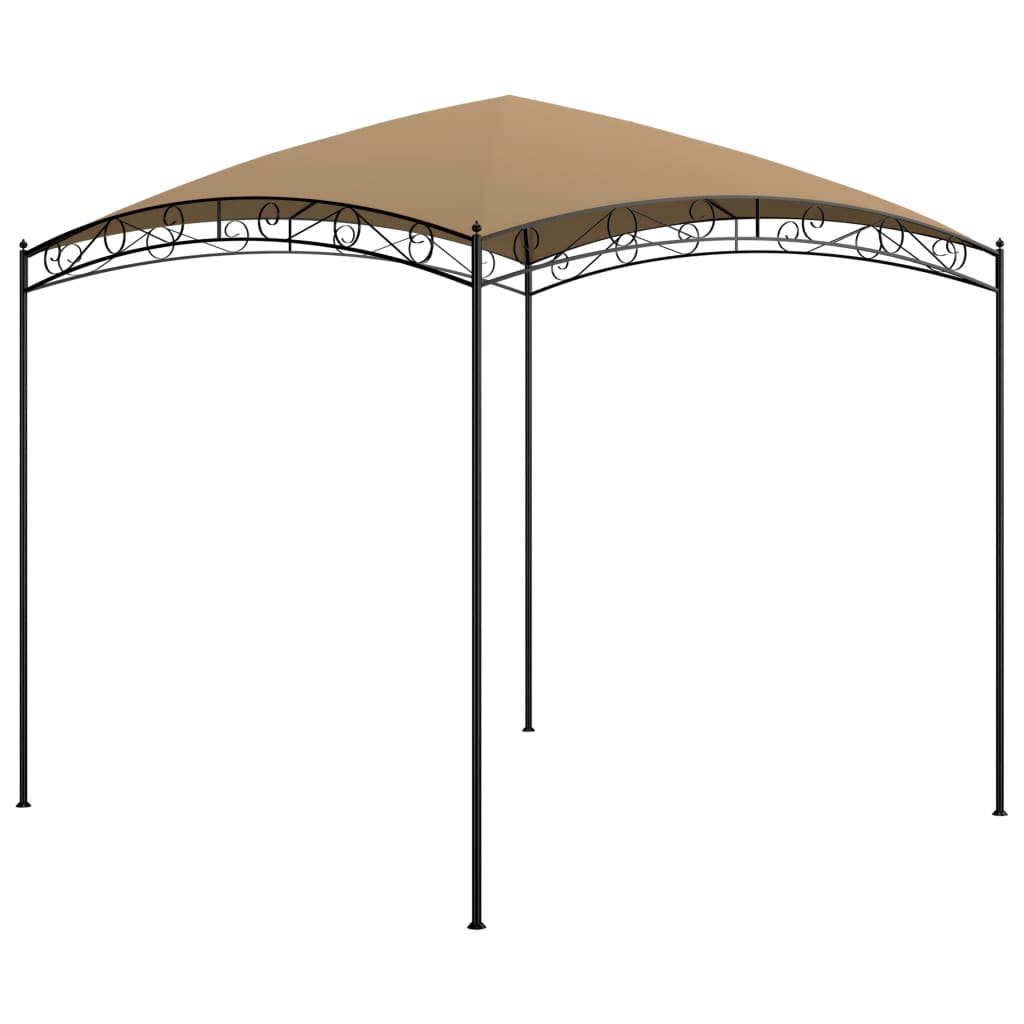 Gazebo creme 3x3x2,65 m 180 g/m²