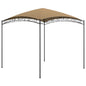 Cenador crema 3x3x2,65 m 180 g/m²