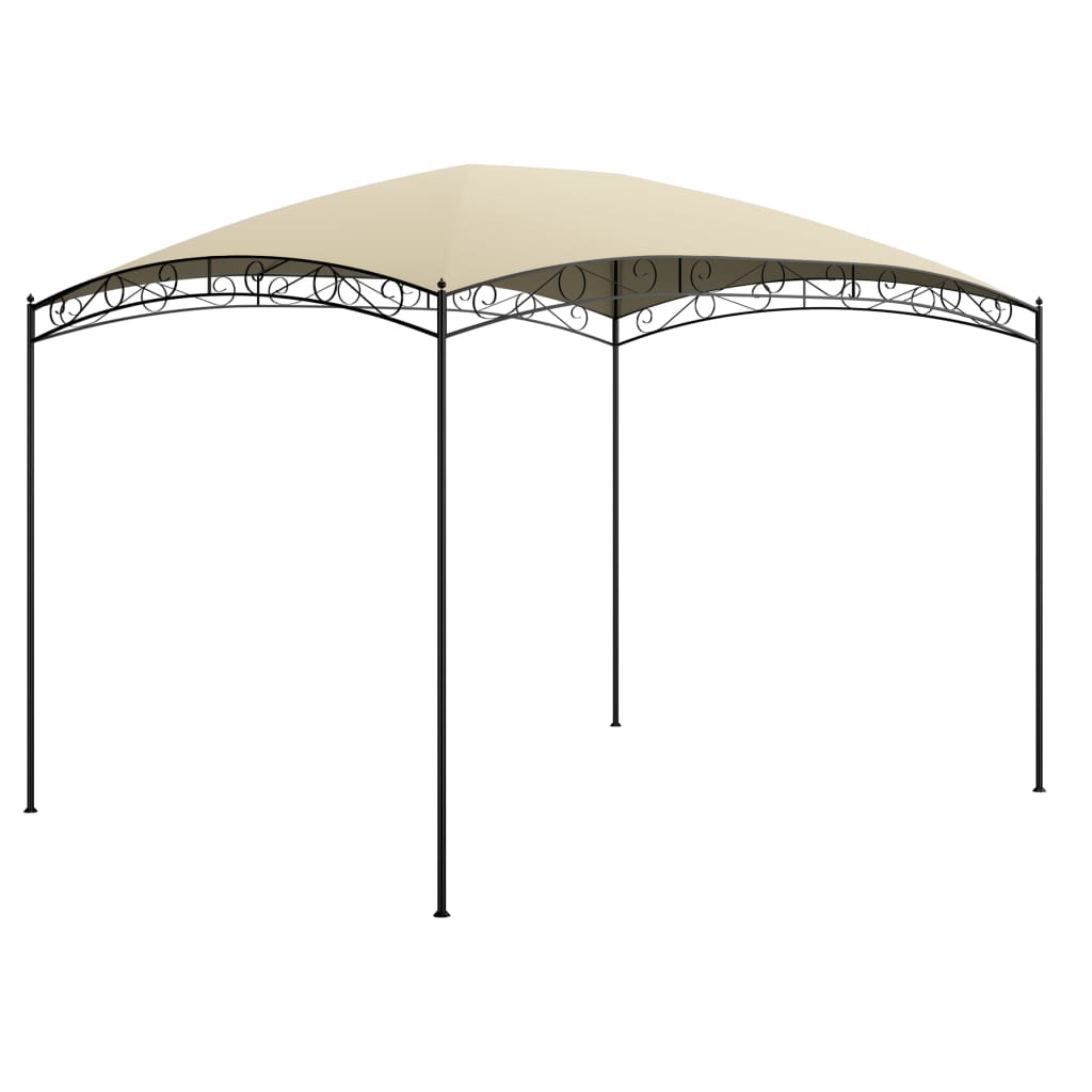 Gazebo creme 3x3x2,65 m 180 g/m²