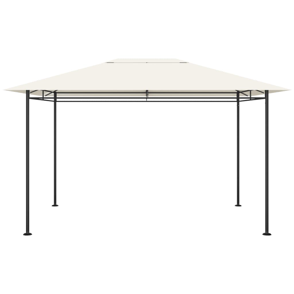Cenador color crema 384x281x270 cm 180 g/m²