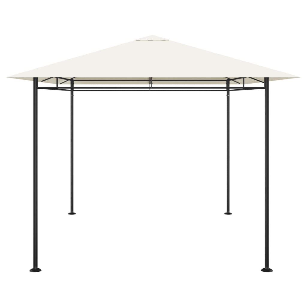 Cenador color crema 384x281x270 cm 180 g/m²