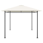 Cenador color crema 384x281x270 cm 180 g/m²