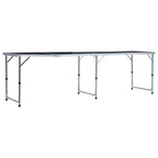 Mesa de beer pong plegable con tazas y bolas de 240 cm