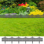 Borde divisor de césped blanco 17 piezas / 10 m