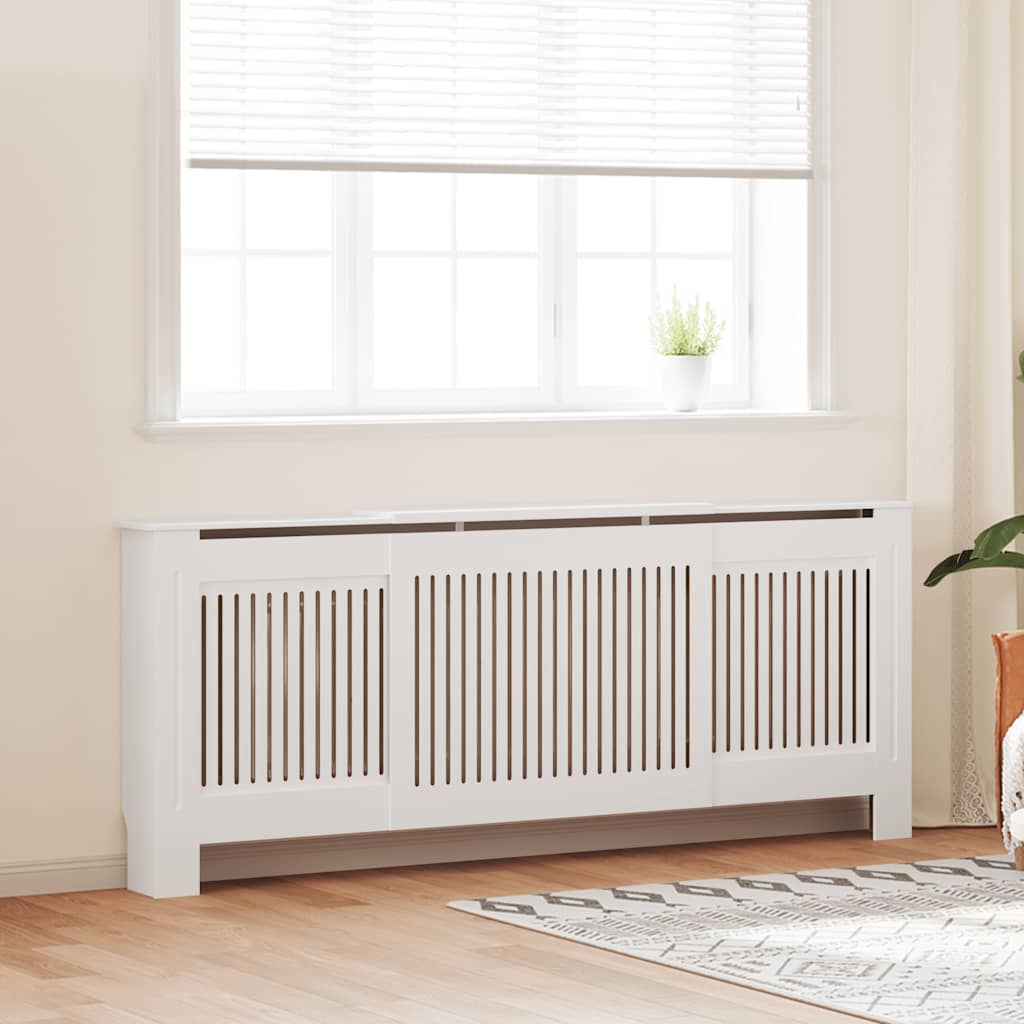 205cm Engineered Wood Radiator Cover