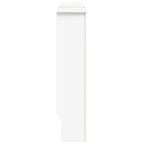 Cubierta para radiador MDF blanco 205 cm