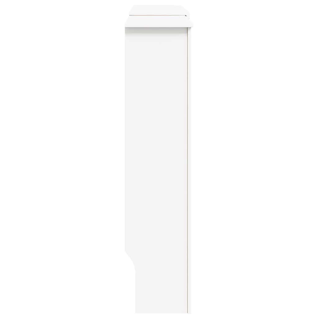 Cubierta para radiador MDF blanco 205 cm