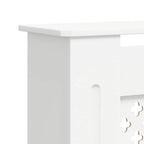 Cubierta para radiador MDF blanco 205 cm