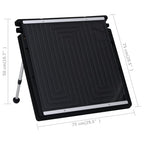 Panel calefactor solar doble para piscina 150x75 cm