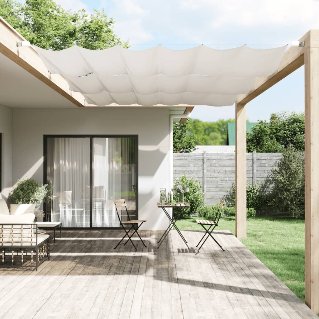 Toldo vertical beige 100x1000 cm tela oxford