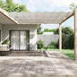 Toldo vertical beige 100x1000 cm tela oxford