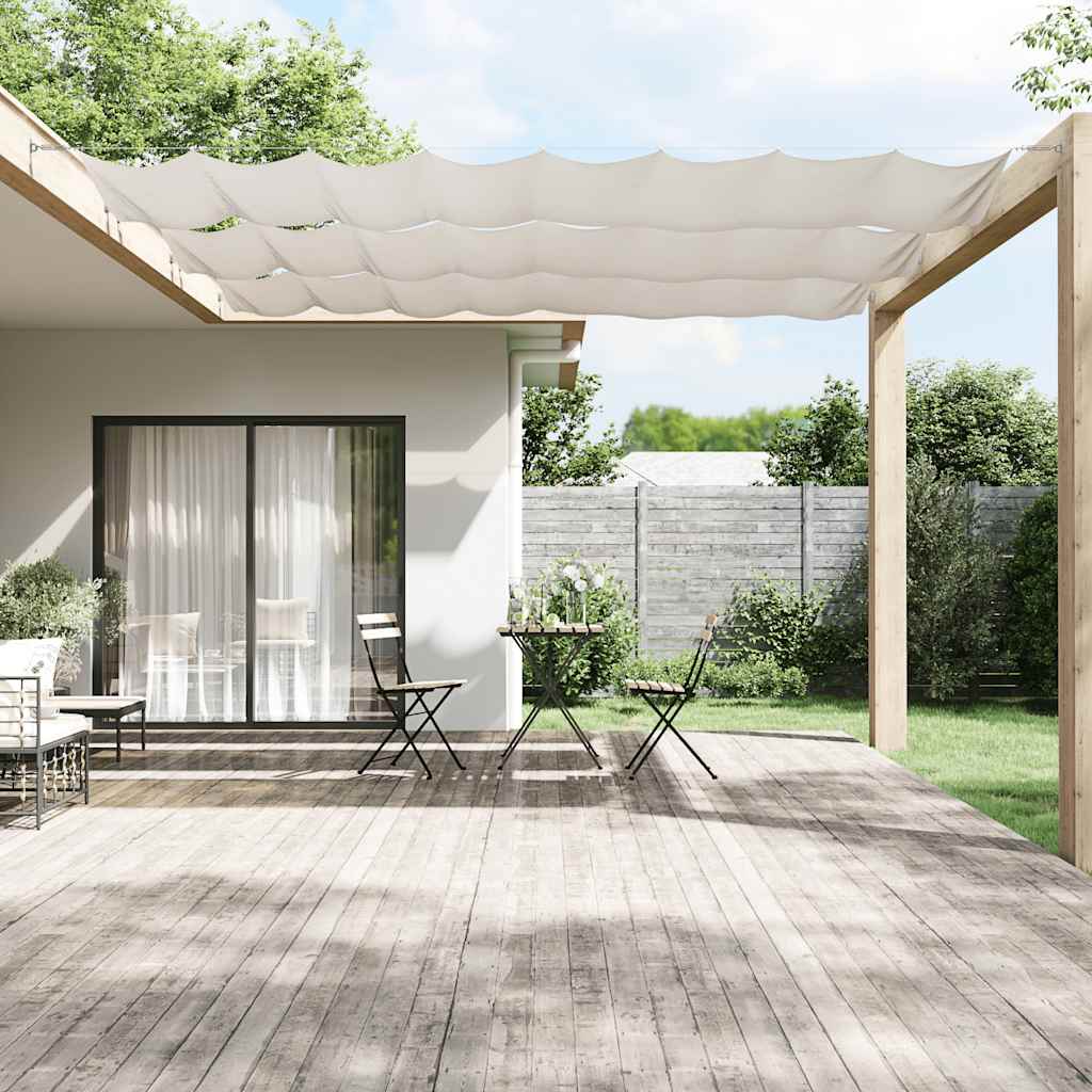 Toldo vertical beige 100x1000 cm tela oxford