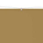 Toldo vertical beige 100x1000 cm tela oxford