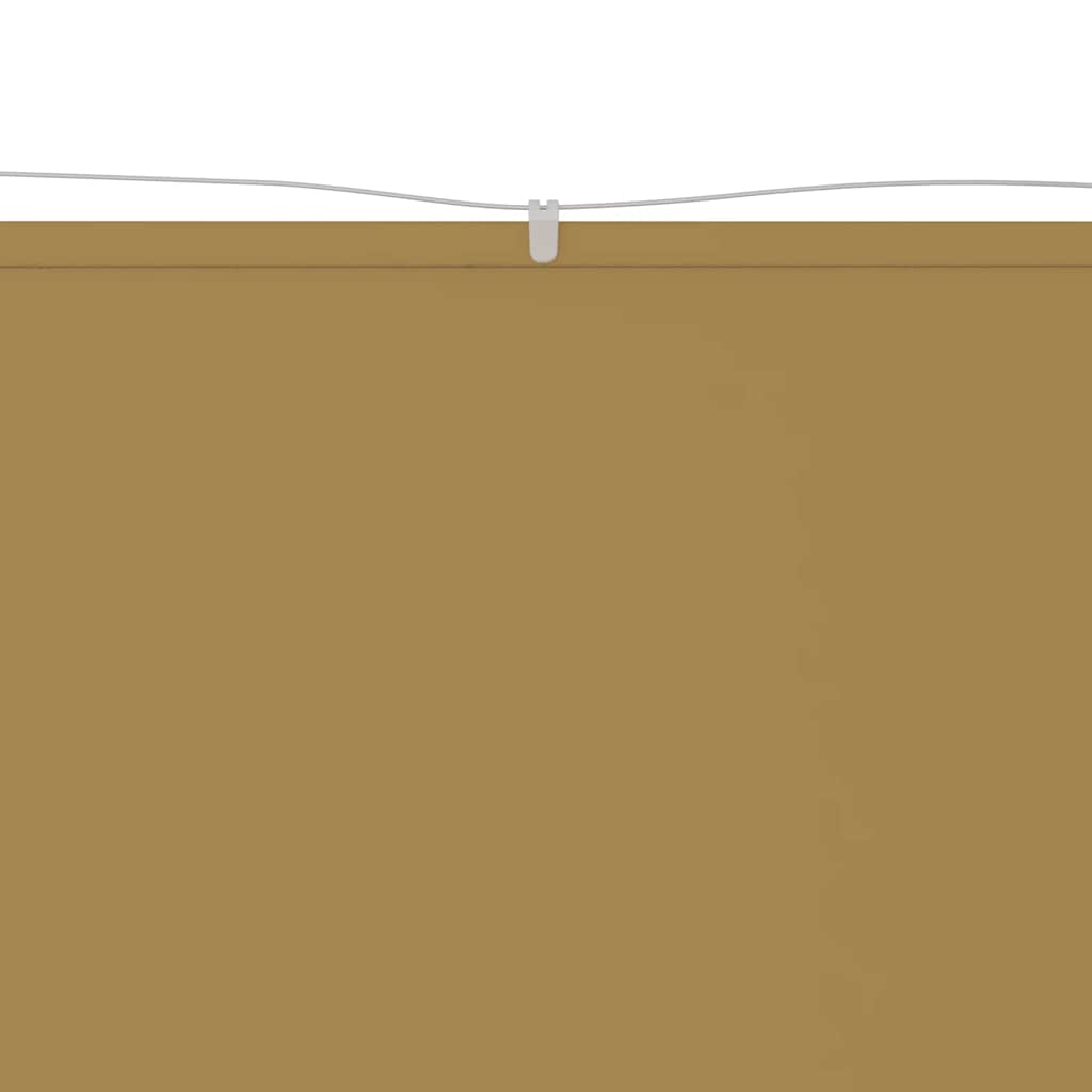 Toldo vertical beige 100x1000 cm tela oxford