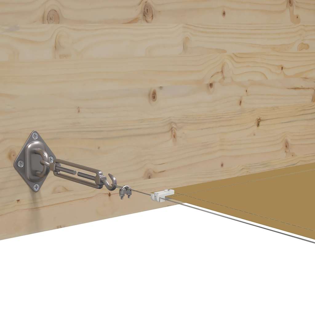 Toldo vertical beige 100x1000 cm tela oxford