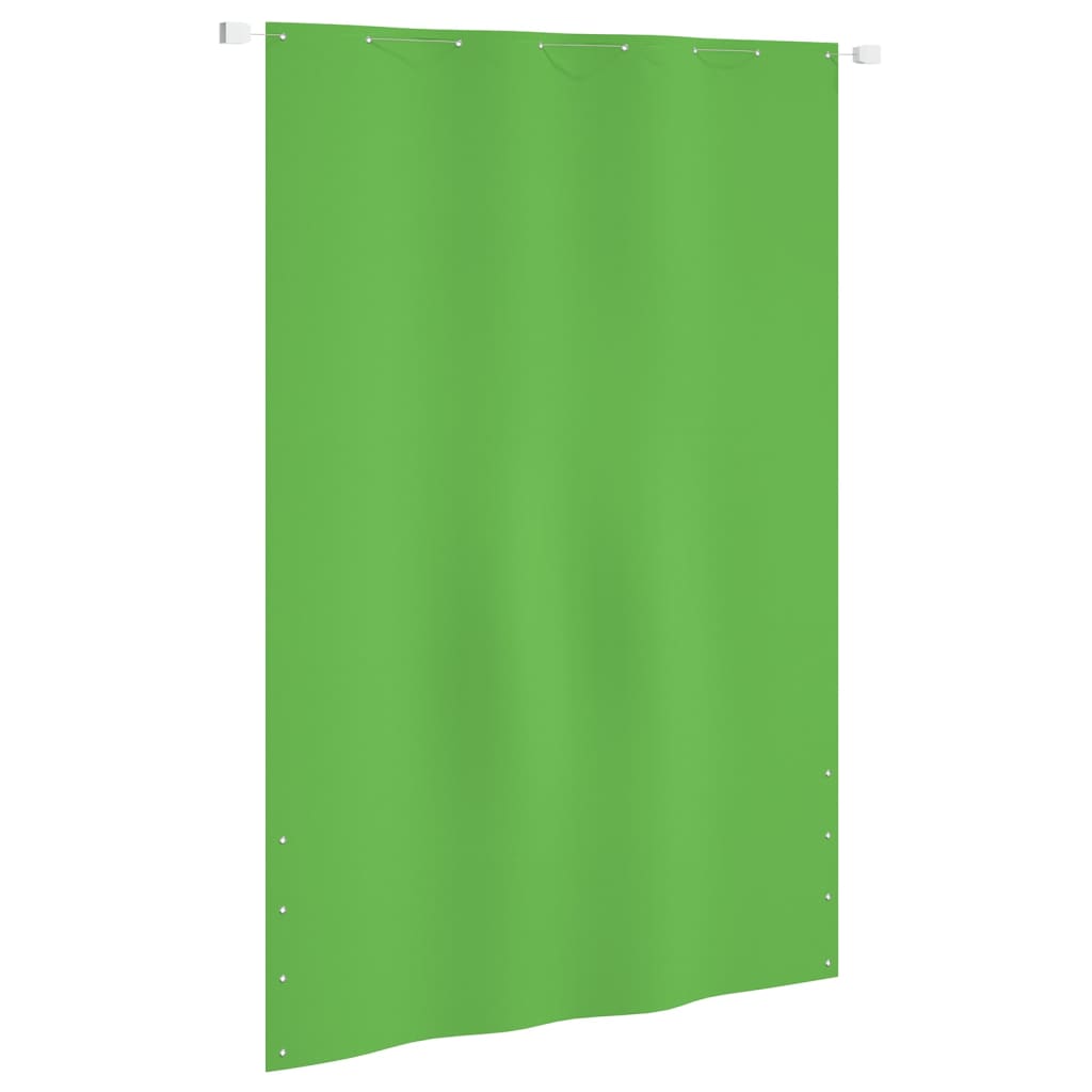 Toldo pantalla para balcón tela oxford marrón 140x240 cm