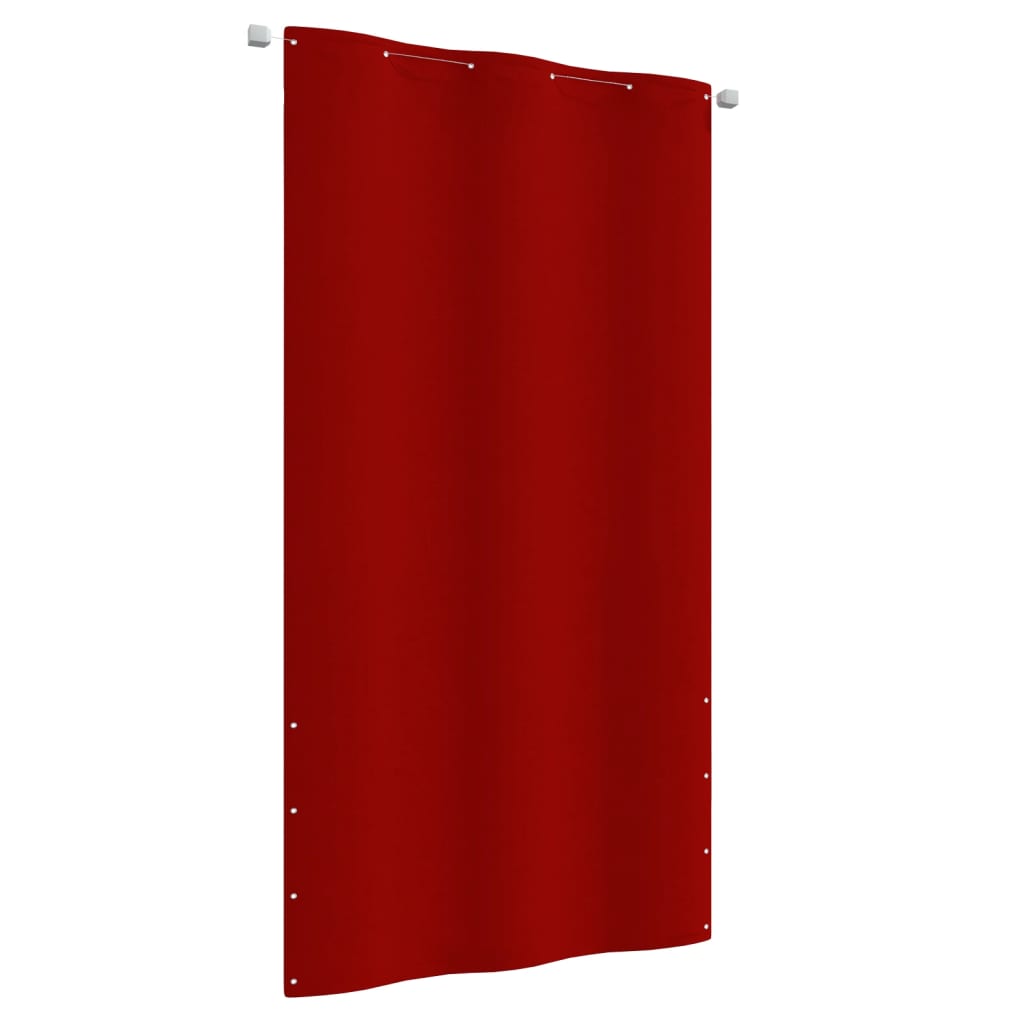 Toldo pantalla para balcón tela oxford marrón 140x240 cm
