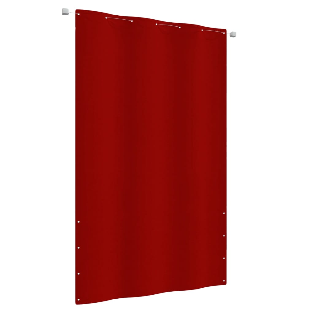 Toldo pantalla para balcón tela oxford marrón 140x240 cm