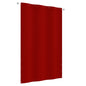 Toldo pantalla para balcón tela oxford marrón 140x240 cm